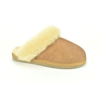 Shepherd Camel VG. + Wol - Dames - Schoenen - Bruin - Maat: 37 EU Wol