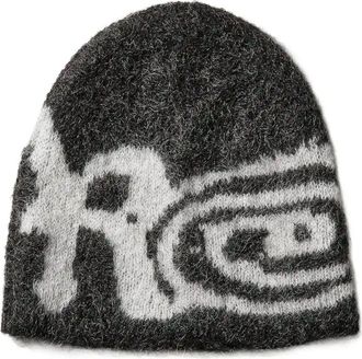 Roa Vortex Mohair Beanie - unisex - Sport - Veelkleurig - Maat: ONE Size Mohair