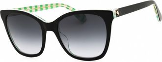 Kate Spade New York Dark Grey Shaded Butterfly Ladies Sunglasses DESI/S 0807/9O 55