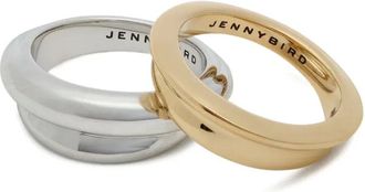 JENNY BIRD Anelli Lennon (2 pezzi) - Argento