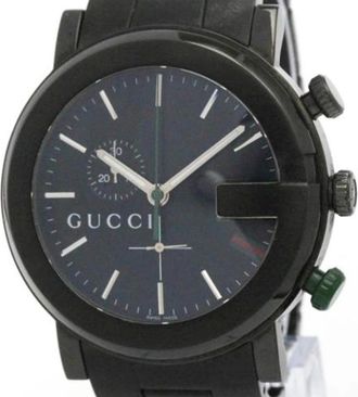 Gucci Pre-owned Watches, male, Black, Size: ONE SIZE Pre-owned G-Chrono Ya101331 Wristwatch