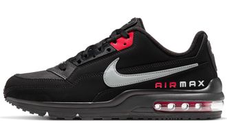 Nike Mens Air Max Ltd 3 Running Shoe, Black Lt Smoke Gray University Red, 7 UK
