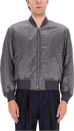 Tom Ford Luxe Utility Field Jacket - Heren - Bomber jackets - Grijs - L - Jassen