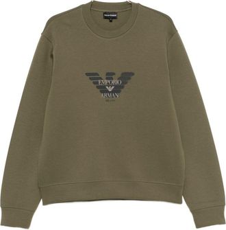 Emporio Armani Katoenen sweatshirt met Emporio Armani-logo