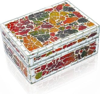 Tiramisu Kaleidoscope Mosaic Decorative Box