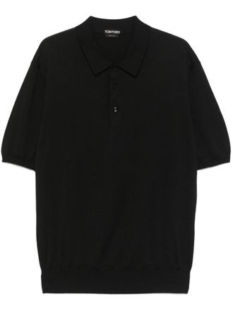 Tom Ford Short Sleeved Cotton Polo Shirt Clothing