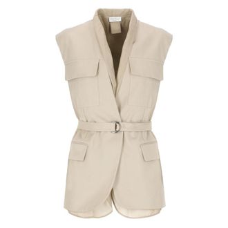 Brunello Cucinelli Mujer, Chaquetas, Beige, Talla: L
