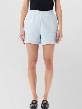 Anine Bing cotton knee-length shorts