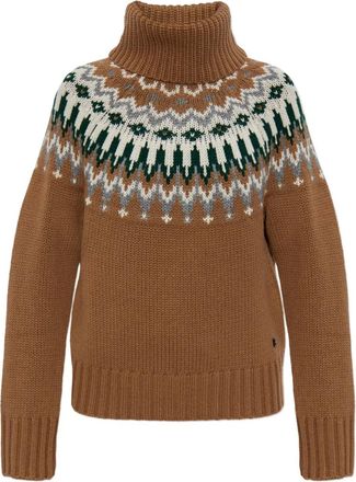 Bogner Maglione Ingrid a collo alto - Marrone