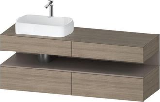 Duravit Qatego Consola Mueble Bajo Lavabo, 2 Extensiones, 2 - Duravit