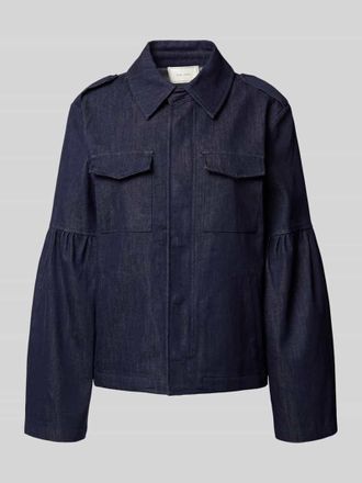 Neo Noir Neo Noir Jeansjacke mit Brusttaschen Modell Jaynor Denim in Dunkelblau, Gr&ouml;&szlig;e 38
