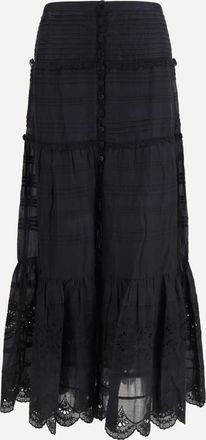 Isabel Marant Gonna lunga Paoline in cotone Woman 38