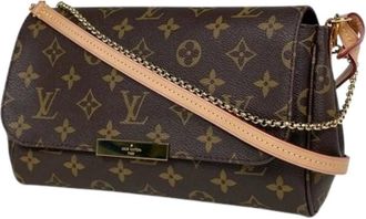 Louis Vuitton Pre-owned Cross Body Bags, female, Brown, Size: ONE SIZE Pre-owned Vintage Monogram Crossbody Bag