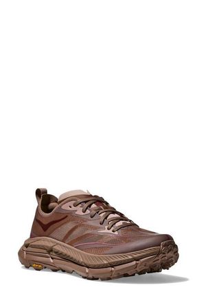 Hoka One One Mafate Speed 4 Lite Sneaker in Date Syrup /Date Sugar at Nordstrom, Size 10.5 Womens