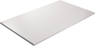 OEM Tablero Laminado Gris 138 X 68 Cm Para Escritorio, Mesa, Mesa De Centro