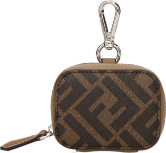 Fendi Cadeau-idee&euml;n Airpods Case Herens Stof bruin/tabak