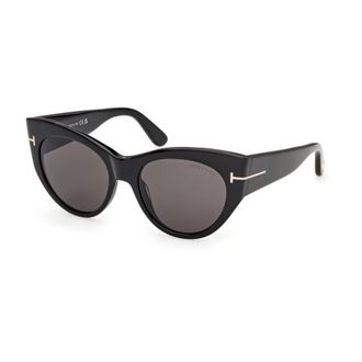 Tom Ford Kristen-02 Zonnebril - Dames - Accessoires - Zwart - Maat: 54 MM