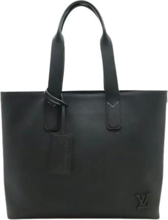Louis Vuitton Vintage, unisex, Zwart, ONE Size, Pre-owned Tote Bag