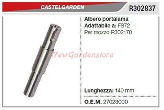 STIGA Sports Eje Portacuchillas Castelgarden Cortac&eacute;sped Fs72 R302837