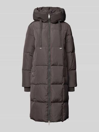 Mos Mosh Steppmantel mit Stehkragen Modell Nova in Dunkelgrau, Gr&ouml;&szlig;e XL