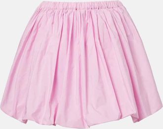 Patou Gathered miniskirt
