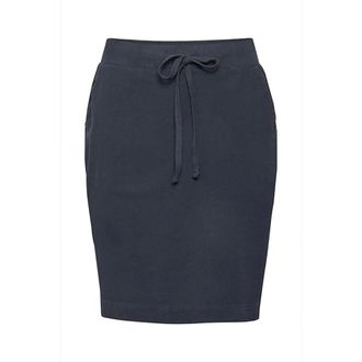 Kaffe Gonna Midnight Marine con Vita Elastica - - Skirts - Donna - Blu - 3XL