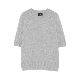 Anine Bing Cashmere Knitwear, female, Gray, Size: L Sweater