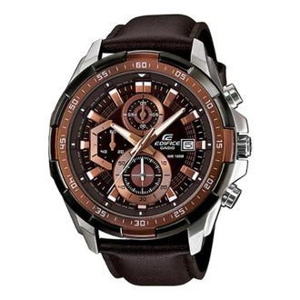 Casio EDIFICE Serieses Mens Mens Brown Analog EFR-539L-5AV