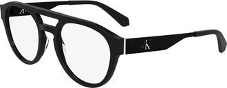 Calvin Klein Demo Pilot Unisex Eyeglasses CKJ24633 001 52