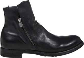 Officine Creative Chronicle 042 Enkellaars - Heren - Enkellaarsjes - Zwart - 43 EU - Leer - Schoenen