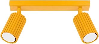 Sollux Lighting Plafone amarillo aluminio alt. 16.5 cm