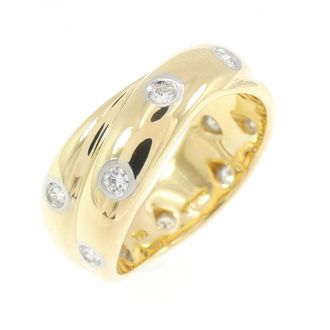 Tiffany & Co. Yellow Gold (18K) Platinum 950 Band Ring (Pre-Owned)