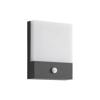 Lindby Lindby - L&aacute;mpara De Pared Exterior vanira En Negro Aluminio