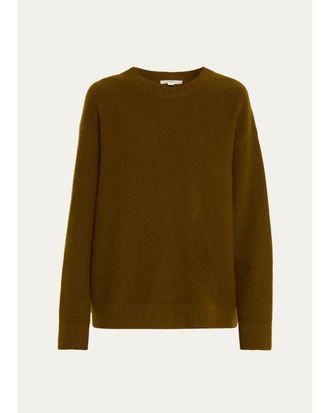 Vince Boiled Cashmere Crewneck Sweater
