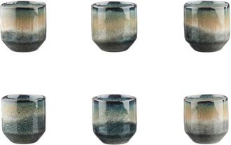 Bj&ouml;rn Borg Taza 15cl - 6 Piezas - Tierra