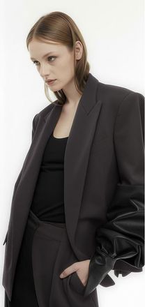 Mother of All Doris Jacket in Grey at Nordstrom, Size X-Small Eu