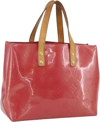 Louis Vuitton Pre-owned Vintage Handtas - Dames - Vintage Handtas - Roze - ONE Size - Leer - Vintage