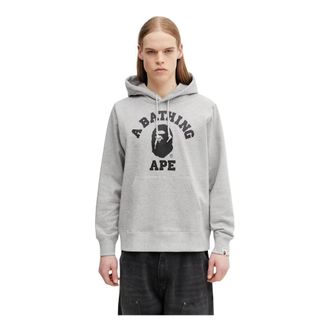 A Bathing Ape A Bathing Ape, Hoodies & sweatvesten, Heren, Grijs, XL, Katoen, College Hoodie