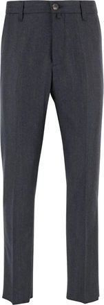 Jacob Cohen Pantaloni con motivo pied-de-poule - Blu
