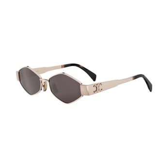 Celine Sunglasses, unisex, Brown, Size: 54 MM Triomphe Sunglasses