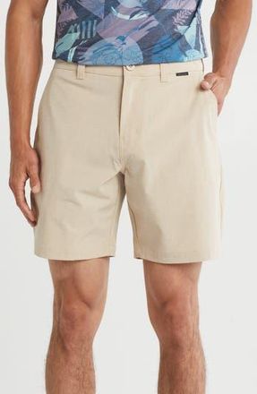Travis Mathew Hefner 3.0 Shorts in Heather Khaki at Nordstrom Rack, Size 36