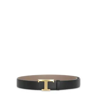 Tod's Tods, Belts, female, Black, Size: 80 CM T Timeless Reversible Belt