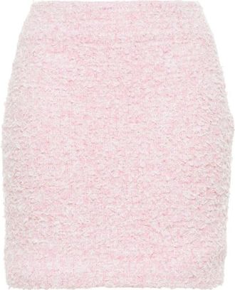Balenciaga Mini Rok - Dames - Korte rokken - Roze - M - Katoen - Rokken