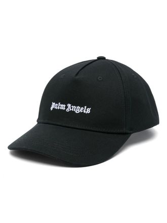 Palm Angels Cappello da baseball con ricamo - Nero