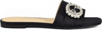 Guess Sandalo - Dames - Sandalen - Zwart - 35 EU - Polyester - Schoenen