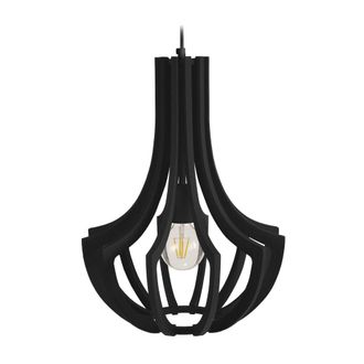 Tosel Suspensi&oacute;n etbois madera Alt.107cm negro ;Pantalla: negro