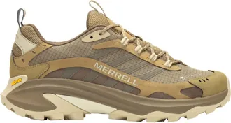 Merrell Mens Moab Speed 2 GORE-TEX Hiking Shoes Khaki 10.5