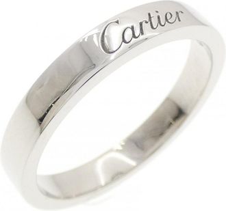 Cartier Platinum 950 Band Ring (Pre-Owned)
