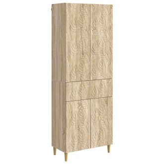 vidaXL Juego De Armarios 2 Uds. Madera De Ingenier&iacute;a Vidaxl
