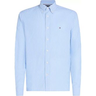 Tommy Hilfiger Heren, Overhemden, Blauw, Maat: 2XL